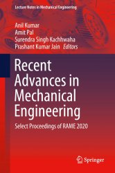 Recent Advances in Mechanical Engineering: Select Proceedings of RAME 2020