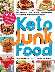 Keto Junk Food: 100 Low-Carb Recipes for the Foods You Crave - Minus the Ingredients You Don't!
