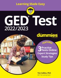 GED Test For Dummies, 5th Edition with Online Practice
