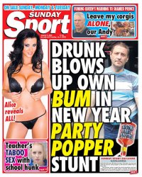 The Sunday Sport  January 02 2022