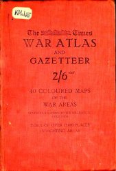 War atlas and gazetteer