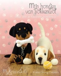 Mijn hondjes van sokkenwol: Haak zelf je favorieten hondenras