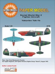 Yakovlev Yak-1b (GreMir Models 079)