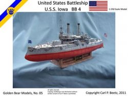USS Iowa BB-4 (GreMir Models 081)