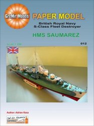HMS Saumarez (GreMir Models 012)