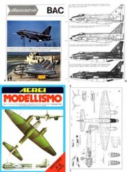 Aerei Modellismo 1982 - Scale Drawings and Colors