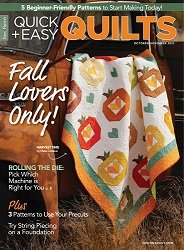 Quick+Easy Quilts  October/November 2022