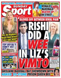 The Sunday Sport  July 31, 2022