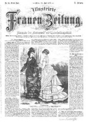 Illustrierte Frauenzeitung. Ausgabe der Modenwelt mit Unterhaltungsblatt  14-24 1875