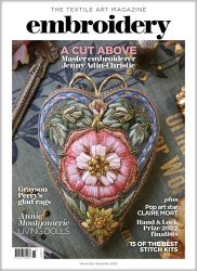 Embroidery Magazine  November/December 2022