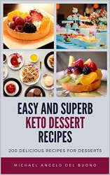 Easy And Superb KETO Dessert Recipes: 200 Delicious recipes for desserts