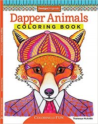 Dapper Animals Coloring Book