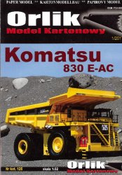   Komatsu 830 E-AC (Orlik 120)