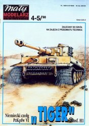    / PzKpfw VI Tiger Ausf.H1 (Maly Modelarz 1998-04/05)
