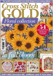 Cross Stitch Gold Magazine - Floral Collection 2023