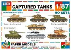 Captured Tanks (BestPaperModels)