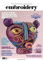 Embroidery Magazine - September/October 2023