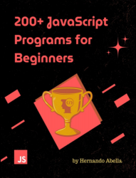 200+ JavaScript Programs for Beginners