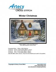 Artecy Cross Stitch - Winter Christmas