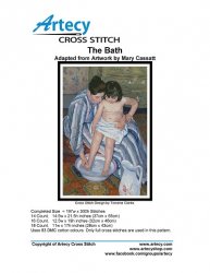 Artecy Cross Stitch - The Bath