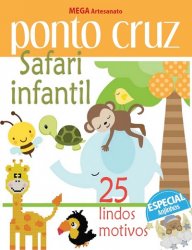 Ponto Cruz Safari infantil - Julho 2024