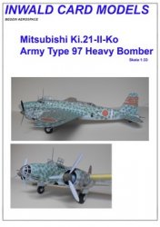   Mitsubishi Ki.21-II-Ko (Inwald Card Models)