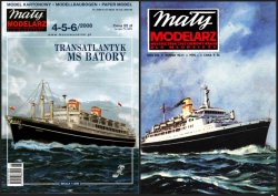   MS Batory (Maly Modelarz 11/1970 + 4-5-6/2008)