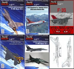  F-16C Block 52+ (Maly Modelarz 1-2/2007) + 