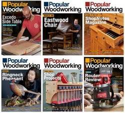 Popular Woodworking 276-281 - January-December 2024.  2024