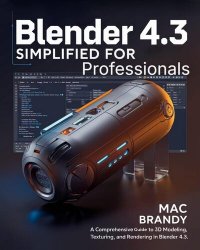 Blender 4.3 Simplified for Professionals: A Comprehensive Guide to 3D Modeling, Texturing, and Rendering in Blender 4.3